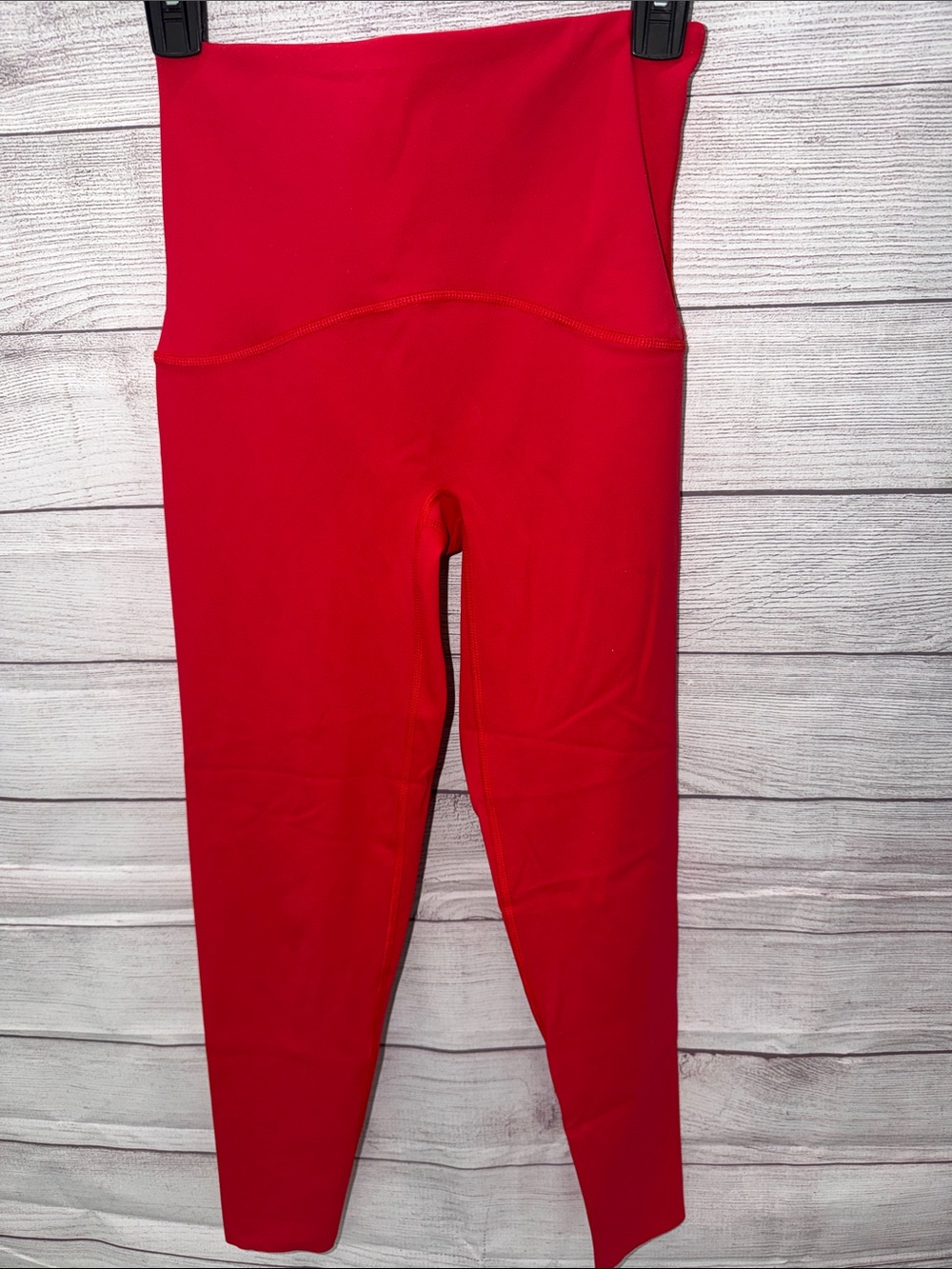 SPANX Bright Red High-Rise Kids Leggings